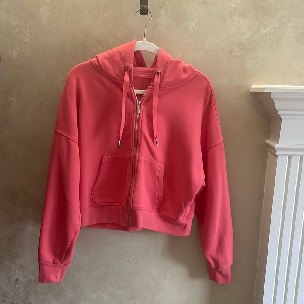 Calvin Klein Pink Women's Zip Up Sweater